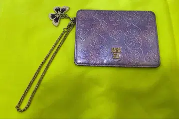 ANNA SUI 로즈 하트 패스 케이스 나비 참 포함