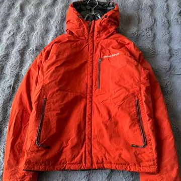 몽벨 콜로라도 후드티 리버서블 다운 카키 x 오렌지 남성용 M 사이즈