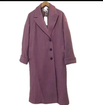 롱 코트 퍼플