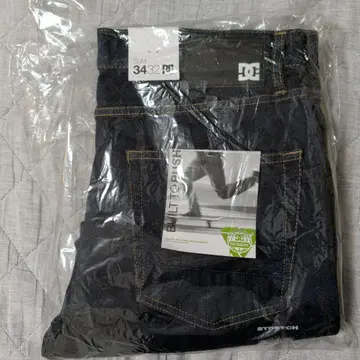 DCSHOES 남성용 워커 슬림 데님 팬츠 34인치