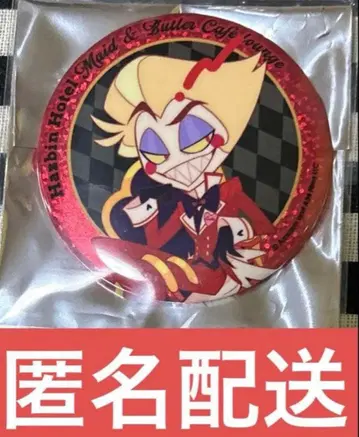 해즈빈 호텔 애니 카페 루시퍼 캔뱃지 SD 미니 캐릭터