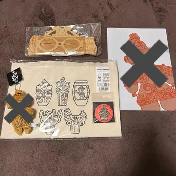 세계유산 조몬전 굿즈 차광기토우 3종 세트