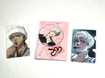 PLAVE 우노 EUNHO 미니 부채 키링 트레이딩 카드 PLBBUU