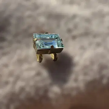 하늘색 보석 오비 고정 띠 스와로브스키