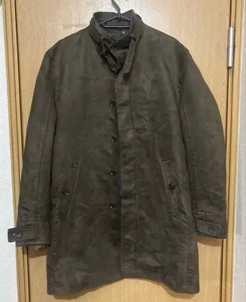 COMME CA ISM 남성용 스탠드 카라 코트