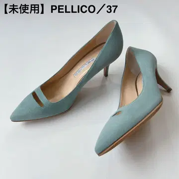 미사용 PELLICO 펠리코 아네리 펌프스 블루 37 23.5cm