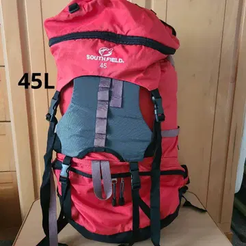 SOUTH FIELD 45L 등산 백팩 빨간색