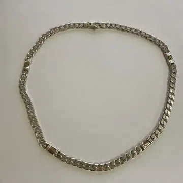 스타 주얼리 실버 키헤이 체인 목걸이 일부 금