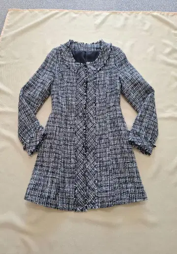 b.r.u.s.h. 러쉬 롱 트위드 자켓 코트 M 겨울용