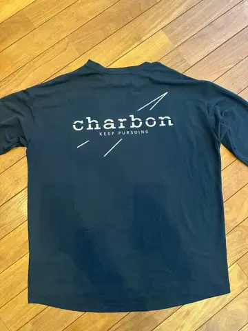 charbon 긴팔 티셔츠 블랙