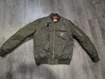 SCHOTT BROS 밀리터리 자켓 올리브 그린