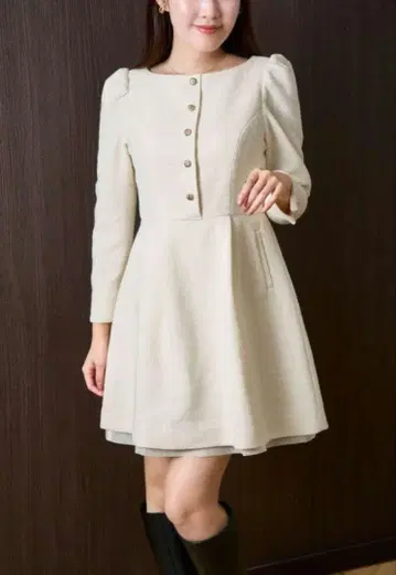 herlipto Mondrian Tweed Mini Dress S