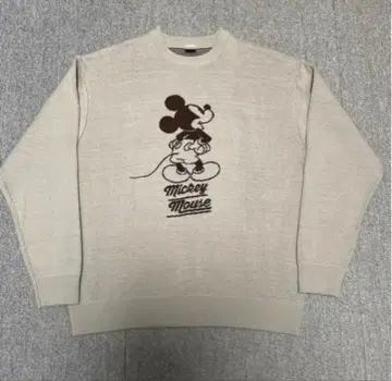 미키마우스 니트 스웨터 디즈니 M 사이즈 남녀 공용