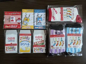 [ Q B B 치즈 ] 두근두근 복권 양말 키링 등 묶음 판매