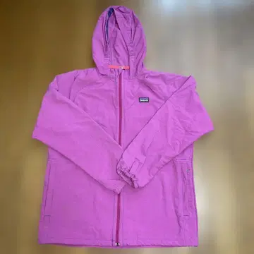 처분 patagonia 후드 부착 후드티 핑크 퍼플
