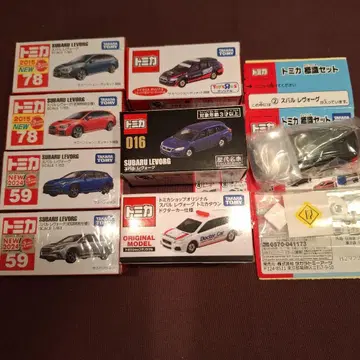토미카 SUBARU LEVORG 스바루 레보그 미니카 8대 세트