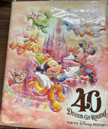 디즈니 수베니어 메달 컬렉션 케이스 40주년