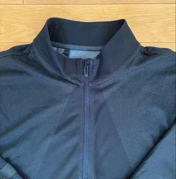 [ 새상품 미사용 택 포함 ] adidas 골프 블랙 하프 지퍼