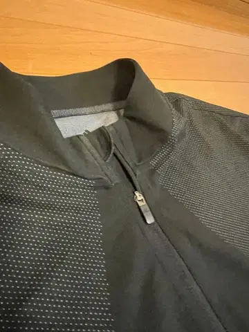 [ 새상품 미사용 택 포함 ] adidas 골프 블랙 하프 지퍼