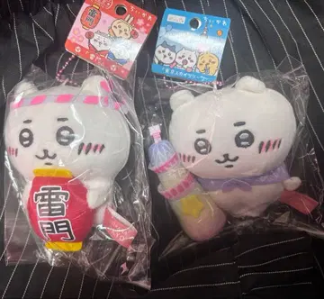 치이카와 봉제 인형 키링 도쿄 스카이트리 카미나리몬