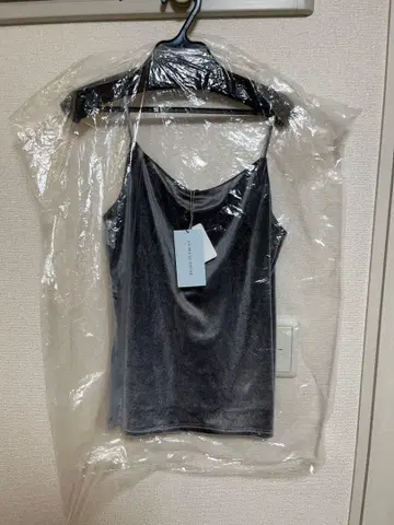 LA BELLE ETUDE 그레이 탱크탑 벨로아 프리 사이즈