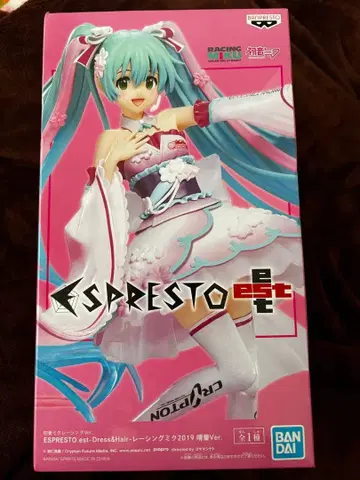 BANDAI 하츠네 미쿠 ESPRESSO est 2019 레이스 Ver.