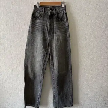 moussy 하이웨스트 데님 스트레이트 23