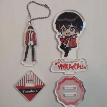 컬러풀 피치 카라피치 유안 군 아크릴 스탠드