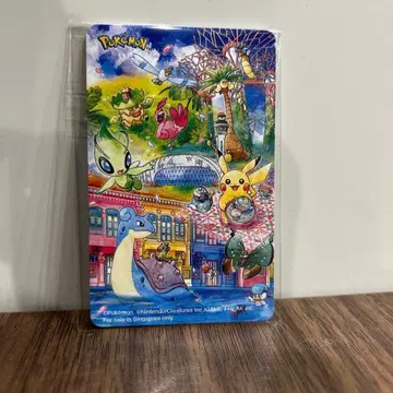 싱가포르 한정판 포켓몬 센터 EZ-link 이지링크 카드