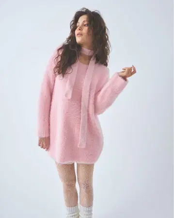 페리큐르 pellicule 니트 원피스 택 포함 미사용 새상품