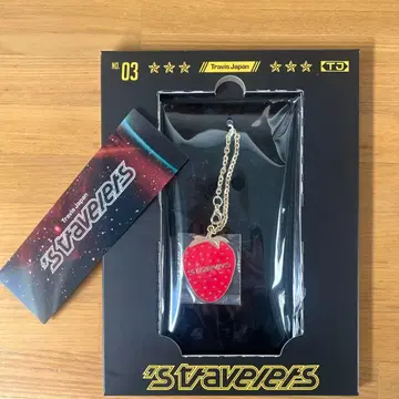 TravisJapan travelers FC 한정판 키링 책갈피