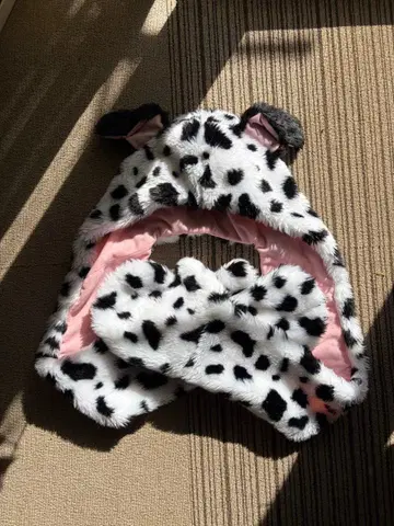 101마리 강아지 팬캡 머플러