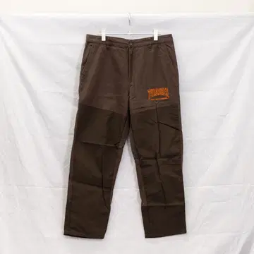 HUF THRASHER 브라운 워크 팬츠 사이즈 32