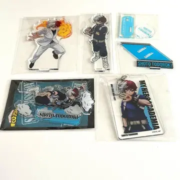 토도로키 쇼토 아크릴 스탠드 아크릴 키링 세트