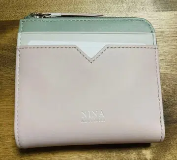 미사용 새상품 NINA RICCI 여성용 접이식 지갑