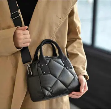 [ HAYNI ] 2way 퀼팅 숄더백 푸치 페레모