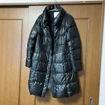 블랙 다운 자켓 사이즈 40