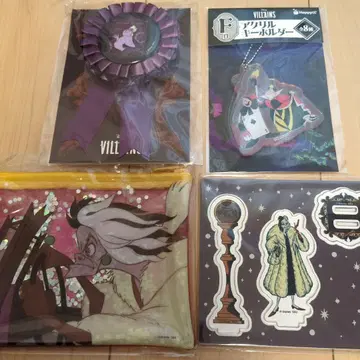 디즈니 빌런즈 Happy 복권 세트