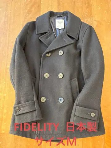 FIDELITY 피 코트 일본제 사이즈 M