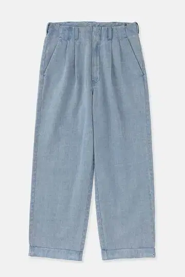 DIGAWEL 2 Tuck Slacks Denim 사이즈 2
