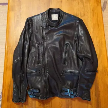 nano 블랙 라이더 자켓