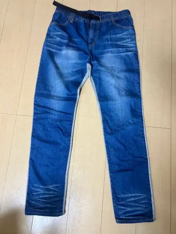 짐 마스터 데님 x 스웨트 팬츠 클라이밍 팬츠 gym master