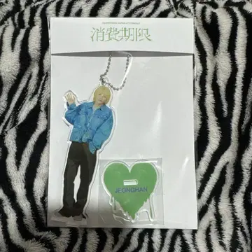 SEVENTEEN 정한 아크릴 스탠드 소비기한