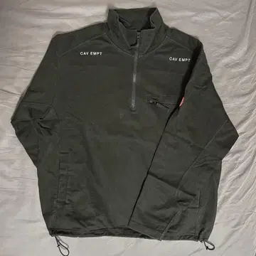 C.E CAVEMPT HALF ZIP LIGHT PULLOVER