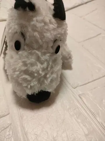 진흙 속의 해리 강아지 봉제 인형