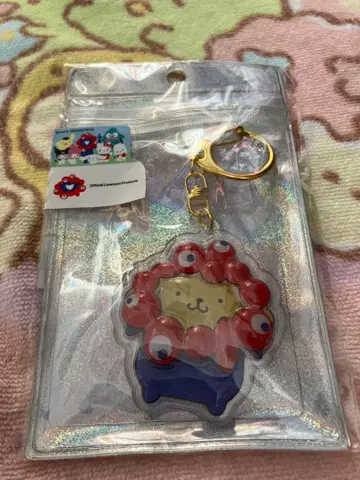 먀쿠먀쿠 폼폼푸딩 입체 키링