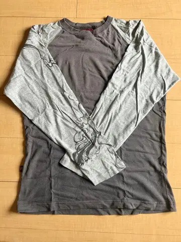 레어 버튼 Burton tatoo 셔츠 긴팔 래글런