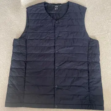 UNIQLO 울트라 라이트 다운 다운 베스트 M 네이비