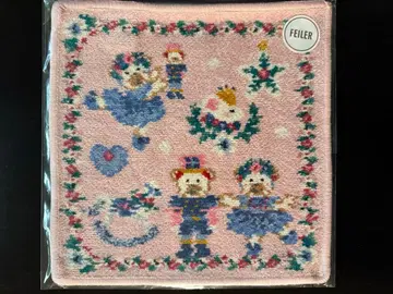 페이러 리베&릴리아 더 너트 크래커 WEB 한정판 핑크 타월 손수건