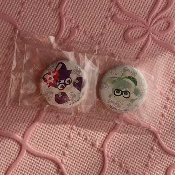 새상품 시오컬러스 캔뱃지 스프라툰 굿즈 익명 배송